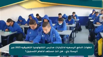 خطوات الدفع الرسمية لاختبارات مدارس التكنولوجيا التطبيقية 2025 عبر إنيستا باي.. هل أنت مستعد لإتمام التسجيل؟